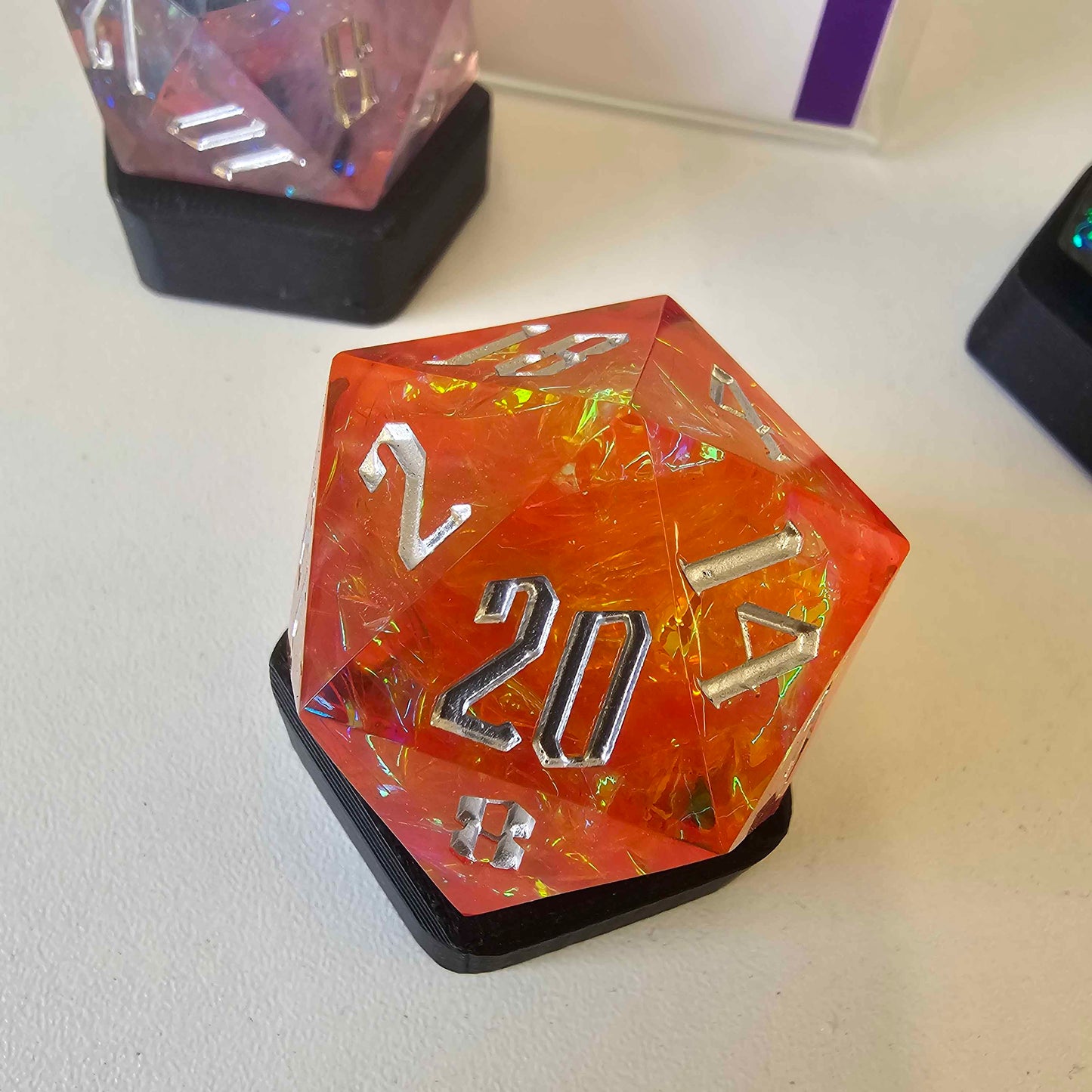 Barrel Of Dice 33mm Resin D20