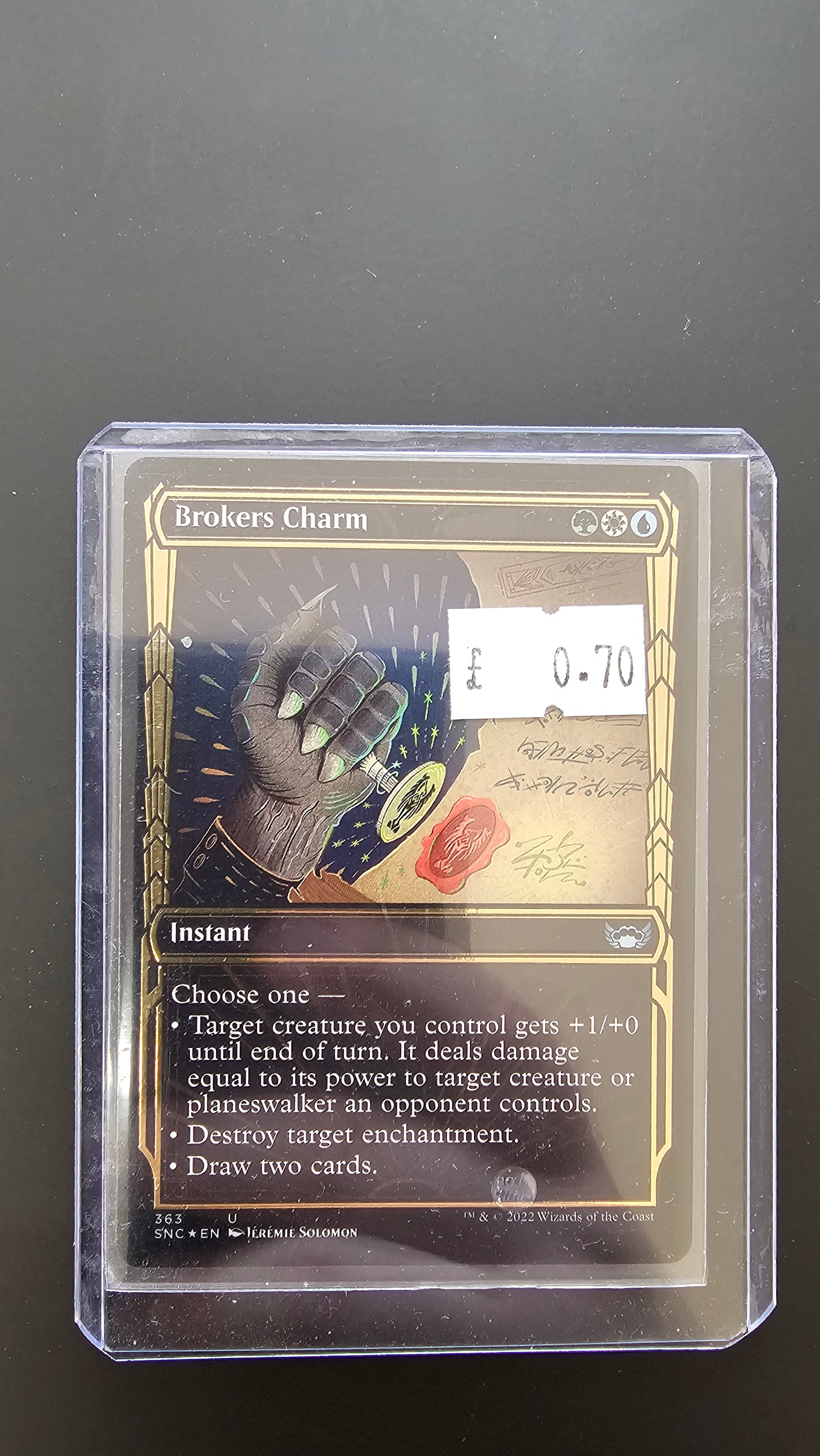 Brokers Charm (Etched Foil)