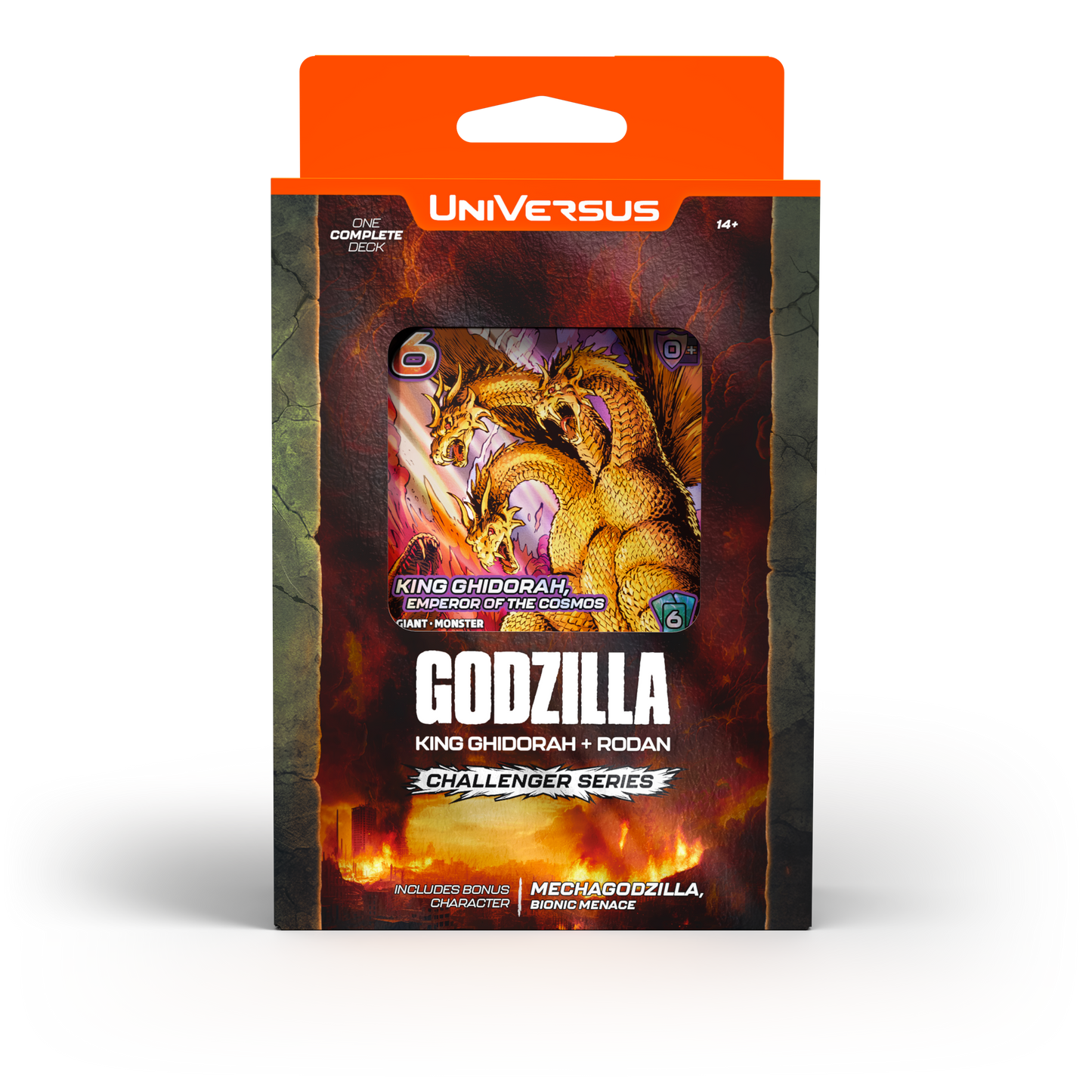 UniVersus CCG - Godzilla Challenger Series King Ghidorah + Rodan