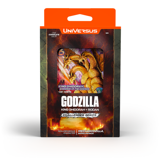 UniVersus CCG - Godzilla Challenger Series King Ghidorah + Rodan