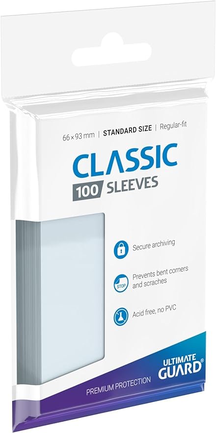 Ultimate Guard - Classic Soft Sleeves Standard Size 100 Pack