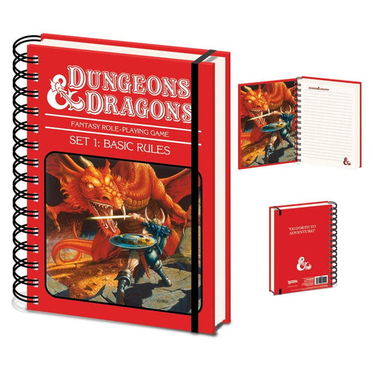 Dungeons & Dragons - A5 Wire Notebook